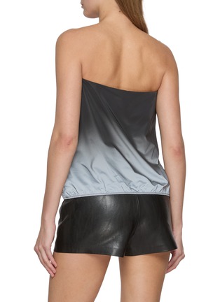 Back View - Click To Enlarge - ALEXANDERWANG - Strapless Gradient Reflective Bubble Top