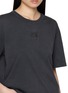  - ALEXANDERWANG - Crystal Hotfix Logo Cotton Jersey T-Shirt