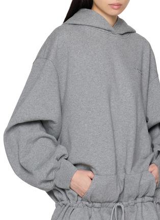  - ALEXANDERWANG - Dropped Waist Hoodie Dress