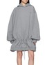 Main View - Click To Enlarge - ALEXANDERWANG - Dropped Waist Hoodie Dress