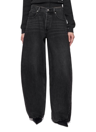 Main View - Click To Enlarge - ALEXANDERWANG - Continous Placket Cotton Knit Cardigan