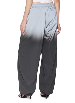 Back View - Click To Enlarge - ALEXANDERWANG - Reflective Gradient Elasticated Waist Track Pants