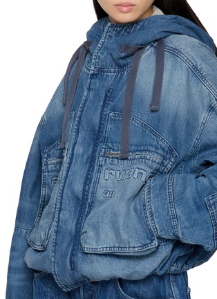  - ALEXANDERWANG - Cropped Cargo Denim Jacket