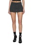 ALEXANDERWANG Low Rise Hotfix Wool Blend Skort