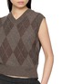  - ALEXANDERWANG - Crystal Hotfix Argyle Vest