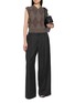 Figure View - Click To Enlarge - ALEXANDERWANG - Crystal Hotfix Argyle Vest
