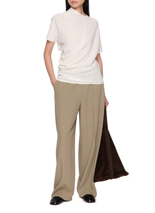 Figure View - Click To Enlarge - GIA STUDIOS - Freyd Twisted T-Shirt