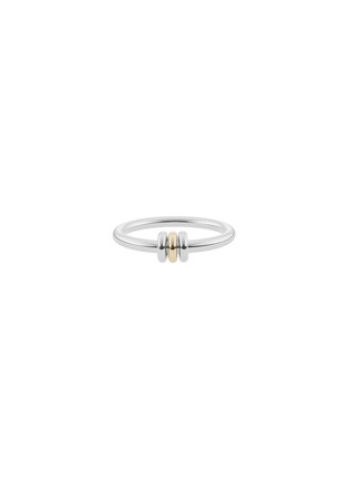 Main View - Click To Enlarge - SPINELLI KILCOLLIN - Sirius 18K Gold Silver Ring — US 6