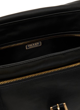 Detail View - Click To Enlarge - PRADA - Small Explore Leather Shoulder Bag
