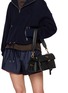 Figure View - Click To Enlarge - PRADA - Small Explore Leather Shoulder Bag