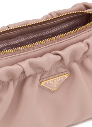 Detail View - Click To Enlarge - PRADA - Nappa Small Leather Shoulder Bag