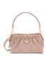 PRADA Nappa Small Leather Shoulder Bag