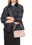 Figure View - Click To Enlarge - PRADA - Nappa Small Leather Shoulder Bag