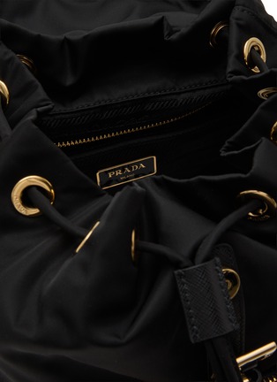 Detail View - Click To Enlarge - PRADA - Medium Vela Re-Nylon Backpack