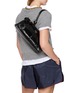 Front View - Click To Enlarge - PRADA - Medium Bonnie Leather Shoulder Bag