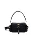 PRADA Small Explore Re-Nylon Leather Shoulder Bag
