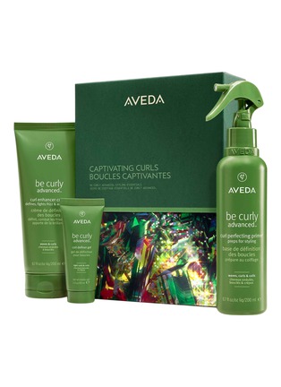 Main View - Click To Enlarge - AVEDA - Captivating Curls: Be Curly Advanced™ Styling Essentials Gift Set