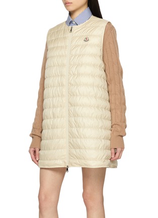 Detail View - Click To Enlarge - MONCLER - Begonia Hooded Jacket with Inner Vest