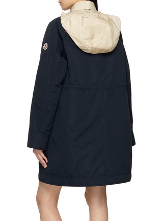 Back View - Click To Enlarge - MONCLER - Begonia Hooded Jacket with Inner Vest