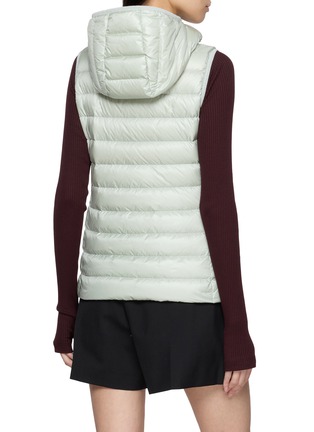 Back View - Click To Enlarge - MONCLER - Glygosse Zip Up Hooded Puffer Vest
