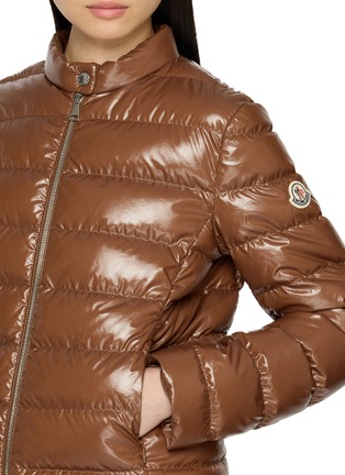  - MONCLER - Papillon Glossy Zip Up Jacket
