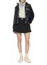 Figure View - Click To Enlarge - MONCLER - Zip Up Boudin Quilt Front Cardigan