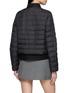 Back View - Click To Enlarge - MONCLER - Juju Quilted Twill Trim Puffer Jacket
