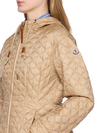  - MONCLER - Arum Hooded Zip Up Puffer Jacket