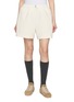 MONCLER Elasticated Waistband Cotton Blend Shorts