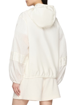Back View - Click To Enlarge - MONCLER - Zip Up Hooded Jacket