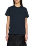 MONCLER Knit Neckline Cotton T-Shirt