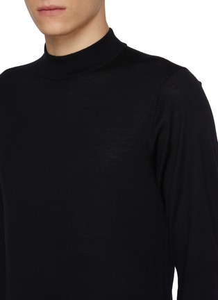  - TOMORROWLAND - Mock Neck Superfine Wool Top