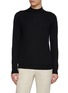 TOMORROWLAND Mock Neck Superfine Wool Top