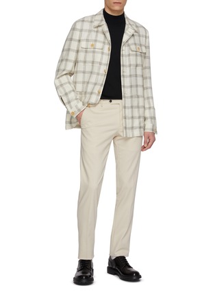 Figure View - Click To Enlarge - TOMORROWLAND - Mock Neck Superfine Wool Top