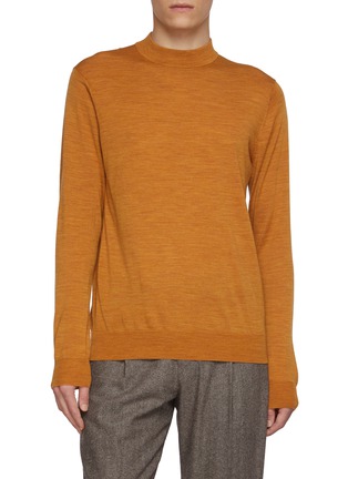 Main View - Click To Enlarge - TOMORROWLAND - Mock Neck Superfine Wool Top