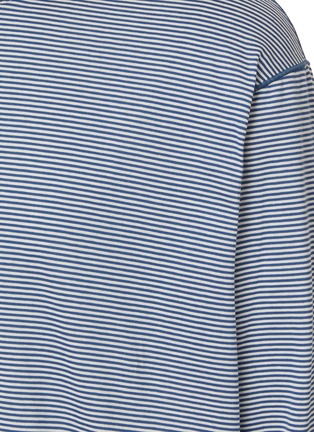  - TOMORROWLAND - Long Sleeve Striped Crewneck T-Shirt