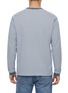 Back View - Click To Enlarge - TOMORROWLAND - Long Sleeve Striped Crewneck T-Shirt