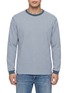 Main View - Click To Enlarge - TOMORROWLAND - Long Sleeve Striped Crewneck T-Shirt