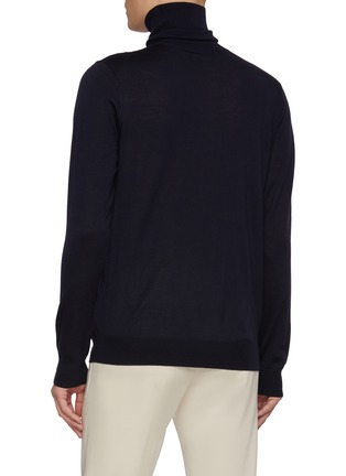 Back View - Click To Enlarge - TOMORROWLAND - Turtleneck Superfine Wool Top