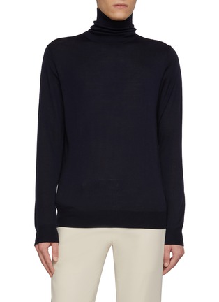 Main View - Click To Enlarge - TOMORROWLAND - Turtleneck Superfine Wool Top