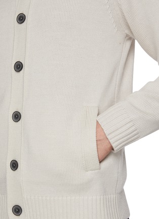  - TOMORROWLAND - Button Up Stand Collar Wool Cardigan