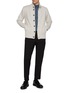 Figure View - Click To Enlarge - TOMORROWLAND - Button Up Stand Collar Wool Cardigan