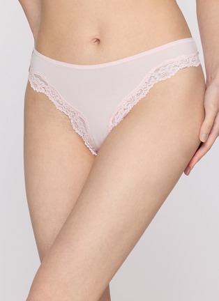 Detail View - Click To Enlarge - SKIMS - Fits Everybody Cheeky Tanga — Set Of 5