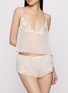 Figure View - Click To Enlarge - SKIMS - Wedding Shop SKIMS Romance Cami and Short Set