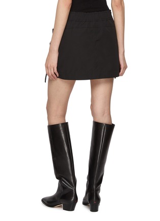 Back View - Click To Enlarge - HELMUT LANG - Utility Mini Skirt