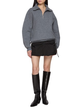 Figure View - Click To Enlarge - HELMUT LANG - Utility Mini Skirt