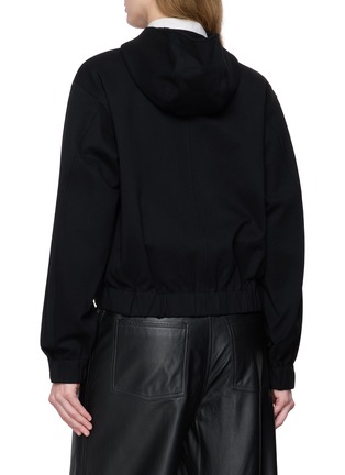 Back View - Click To Enlarge - HELMUT LANG - Hooded Shell Jacket