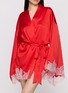 Figure View - Click To Enlarge - SKIMS - Valentine's Day Capsule Silk Lace Robe
