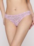 Figure View - Click To Enlarge - SKIMS - Valentine's Day Capsule Stretch Lace Dipped Thong