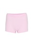 SKIMS Valentine's Day Capsule Worn In Jersey Micro Shorts